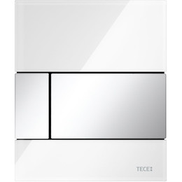 Кнопка смыва TECEsquare Urinal 9242802, белый/хром глянцевый фото 