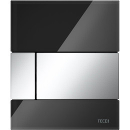 Кнопка смыва TECEsquare Urinal 9242807, чёрный/хром глянцевый фото 