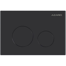 Кнопка смыва Azario AZ-ИУ00012, чёрный матовый фото 