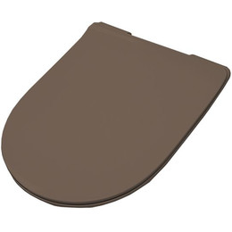 Сиденье с крышкой для унитаза Artceram File 2.0 микролифт FLA014 40, marrone tortora фото 
