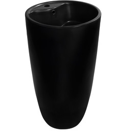 Раковина напольная Azario Teo 45 см AZ-M30149MB, чёрный фото 