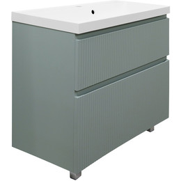 Тумба напольная с раковиной Azario Viola 80/2H 80 см CS00097139, фисташковый фото 