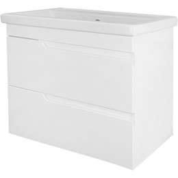 Тумба подвесная с раковиной Loranto Kantri 70/2 70 см CS00097251 (раковина Фостер 70) фото 