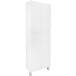 Пенал напольный Loranto Kantri 60/1 60 см CS00097266, белый глянцевый фото 