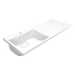 Раковина над стиральной машиной Azario Paola Magenta 120 см L CS00078451 фото 