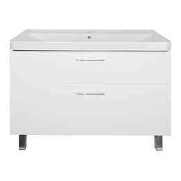 Тумба напольная с раковиной Azario Ника 100 см CS00089955, белый фото 