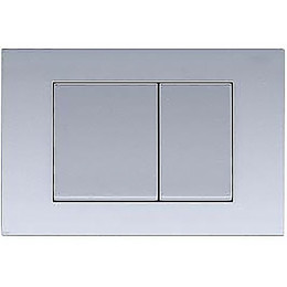 Кнопка смыва Azario Forte AZ-100-021F, хром матовый фото 