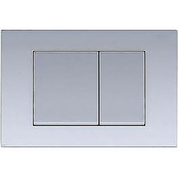 Кнопка смыва Azario Forte AZ-100-021F, хром матовый фото 