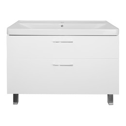 Тумба напольная с раковиной Azario Ника 100 см CS00089955, белый фото 