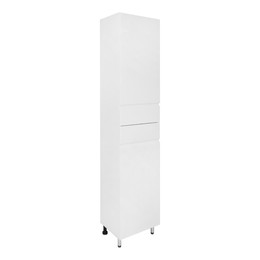 Пенал напольный Azario Эстима 40 см R CS00094559, белый глянцевый фото 