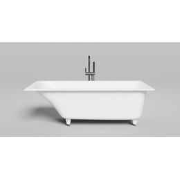 Ванна каменная Salini Orlanda 168x75 см 102127M (S-Stone) матовая фото 