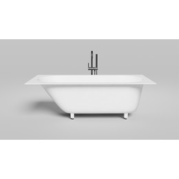 Ванна каменная Salini Ornella 169x75 см 102421M (S-Stone) матовая фото 