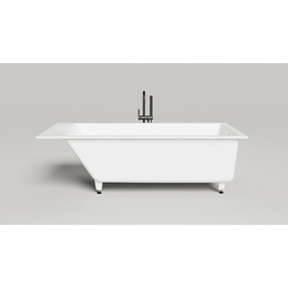 Ванна каменная Salini Cascata 180x80 см 104213G (S-Sense) глянцевая фото 