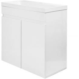 Тумба напольная с раковиной AN Сабина 60H 60 см, белый фото 