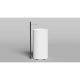 Раковина напольная Salini Armonia Round 01 45 см 130411G (S-Sense) глянцевая фото 