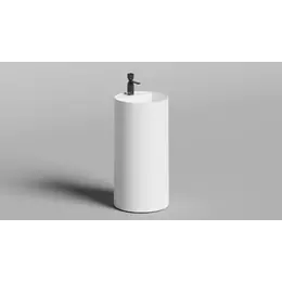 Раковина напольная Salini Armonia Round Top 01 45 см 130411TG (S-Sense) глянцевая фото 