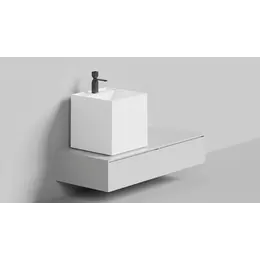 Раковина-чаша Salini Armonia Square Top 03 45 см 130513TG (S-Sense) глянцевая фото 