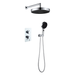 Душевая система для душа Boheme Cell 427-CR + 135-2-CR (со скрытой частью) фото 