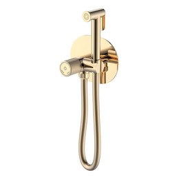 Набор для гигиенического душа Boheme Tech 157-G (со скрытой частью) золото фото 