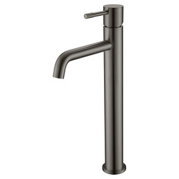 Смеситель для раковины высокий Boheme Uno 462-GM, графит фото 