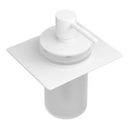 Дозатор для жидкого мыла Boheme Space 10966-W-DISP, цвет белый фото 