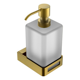 Дозатор для жидкого мыла Boheme Q 10957-BR, цвет бронза фото 