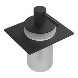 Дозатор для жидкого мыла Boheme Space 10966-B-DISP, цвет чёрный фото 
