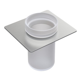 Стакан для зубных щеток Boheme Space 10966-NB-TUM, цвет никель фото 