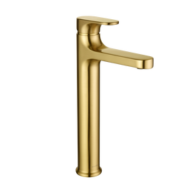 Смеситель для раковины высокий Boheme Spectre 452-MG, золото матовое фото 