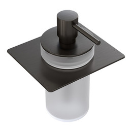 Дозатор для жидкого мыла Boheme Space 10966-GM-DISP, цвет графит фото 