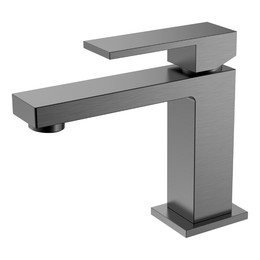 Смеситель для раковины Boheme Qubic 471-GM, графит фото 