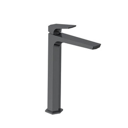 Смеситель для раковины высокий Haiba HB11726-3, графит фото 