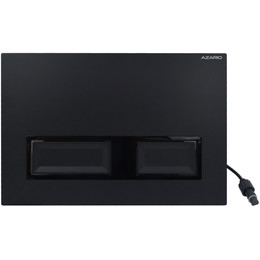Кнопка смыва Azario AZ-008.04, чёрный матовый (инфракрасный сенсор) фото 