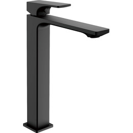 Смеситель для раковины высокий Belz B11709-7, чёрный фото 