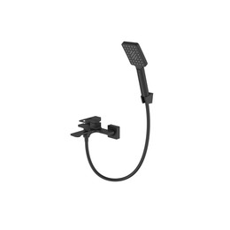 Смеситель для ванны BelBagno LUC-VASM-NERO, чёрный матовый фото 