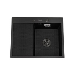 Кухонная мойка Diadonna DS6350BL-R, чёрный фото 