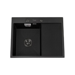 Кухонная мойка Diadonna DS6350BL-L, чёрный фото 