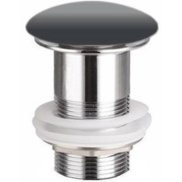 Донный клапан Ceramicanova CN2000MDH, темный антрацит матовый фото 