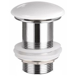 Донный клапан Ceramicanova CN2000, белый фото 