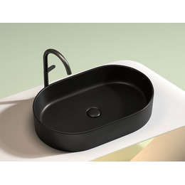 Раковина-чаша Ceramicanova Element 60 см CN6048MB, чёрный матовый фото 