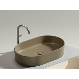 Раковина-чаша Ceramicanova Element 60 см CN6048MC, капучино матовый фото 