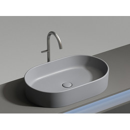 Раковина-чаша Ceramicanova Element 60 см CN6048MH, антрацит матовый фото 