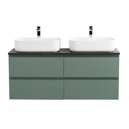 Тумба подвесная с раковиной Belbagno 120 см KRAFT-1200-4C-SO-VO (раковина BB1200ETL) еловый матовый фото 