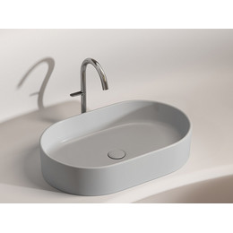 Раковина-чаша Ceramicanova Element 60 см CN6048MSG, серый матовый фото 