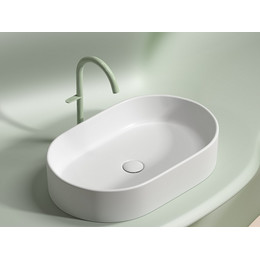 Раковина-чаша Ceramicanova Element 60 см CN6048MW, белый матовый фото 