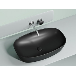 Раковина-чаша Ceramicanova Element 60 см CN6049MB, чёрный матовый фото 