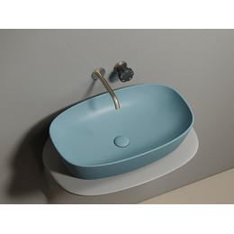 Раковина-чаша Ceramicanova Element 60 см CN6049MLG, зелёный матовый фото 