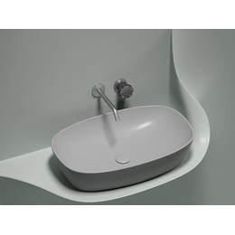 Раковина-чаша Ceramicanova Element 60 см CN6049MSG, серый матовый фото 