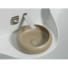 Раковина-чаша Ceramicanova Element 36 см CN6050MC, капучино матовый фото 