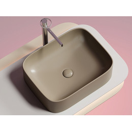 Раковина-чаша Ceramicanova Element 50 см CN6052MC, капучино матовый фото 